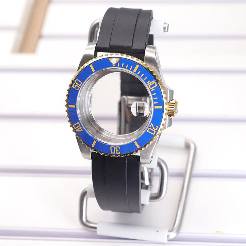 40mm Watch Case For nh35 nh36 nh34/38 Miyota8215 Eta2824 GMT SUB Case 120clicks