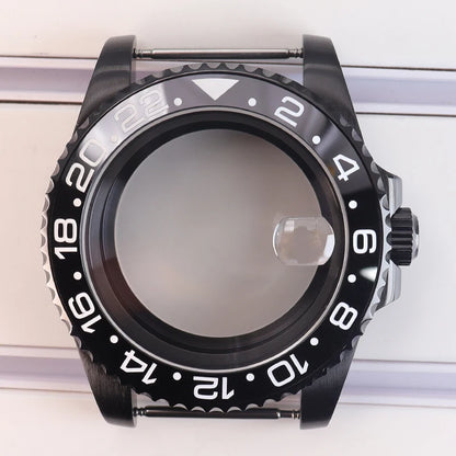 40mm Watch Case For NH34 NH35 NH36 NH38 NH70 4R36 Miyota 8215 Eta 2824 GMT SUB