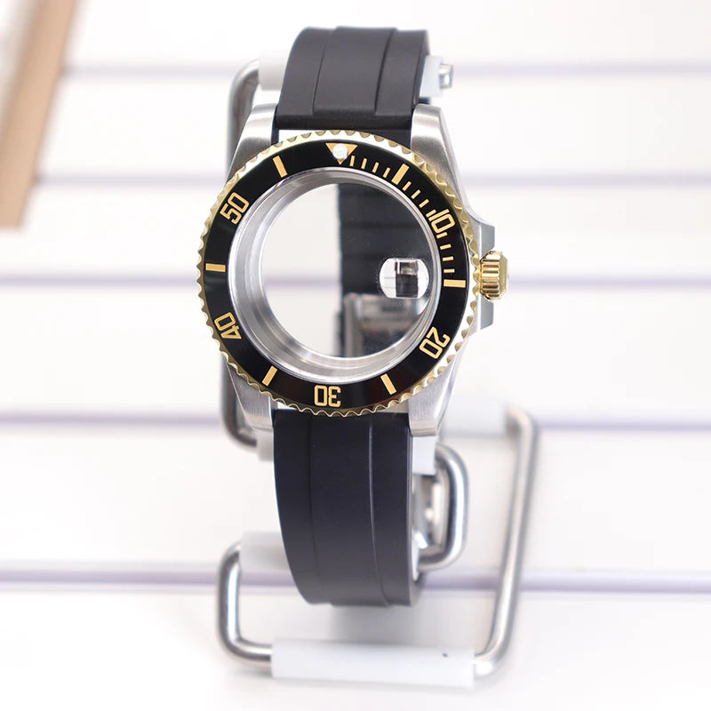 40mm Stainless Steel Watch Cases For Nh35 Nh34 Nh36 Nh70 Eta2824 8215 8205