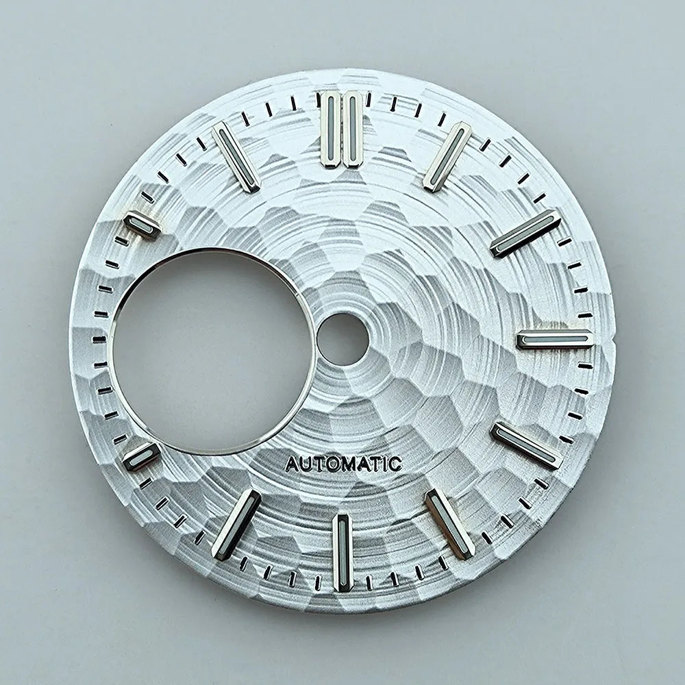 Modified 28.5mm Multicolor Watch Dial Green with Luminous for NH38 Movement