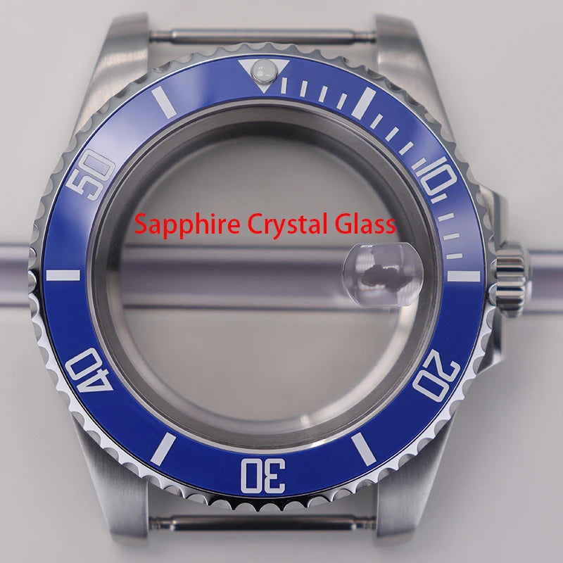 40mm Watch Cases for Nh35 Nh34 Nh36 Nh38 Miyota 8215 Eta 2824 Sapphire Glass