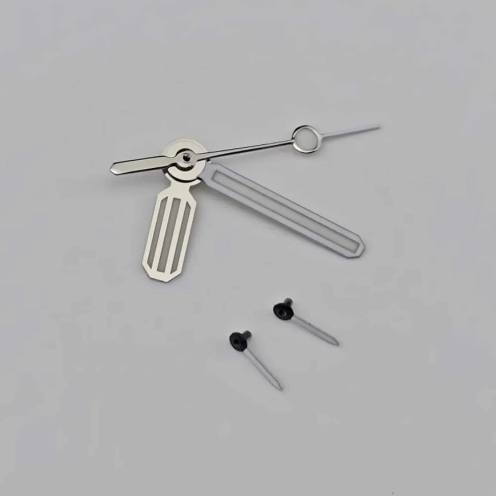Watch Hands for VK64 Quartz Movement 3.5mm 8mm 12.5mm 13mm Green Luminous Hands