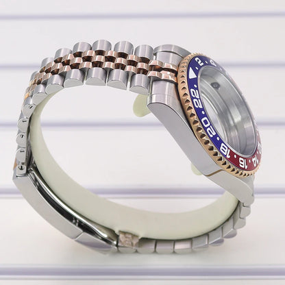 40mm Watch Case Sapphire Glass For Nh35 Nh36 Nh34/38 Eta2824 Miyota8215 GMT
