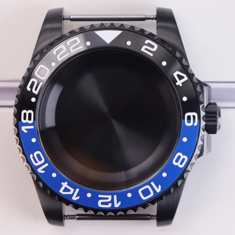 40mm Watch Case For NH34 NH35 NH36 NH38 NH70 4R36 Miyota 8215 Eta 2824 GMT SUB