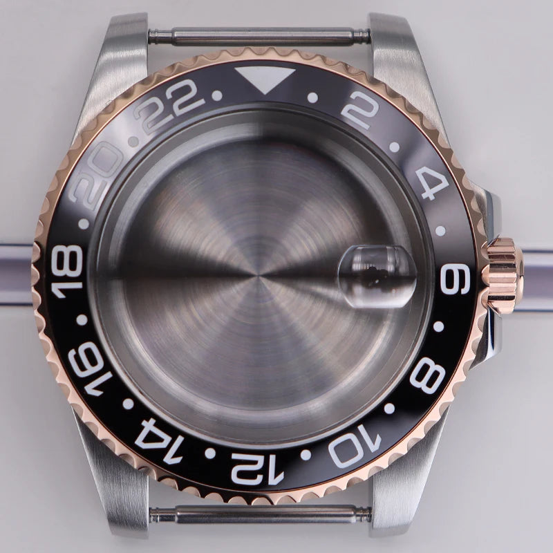 40mm Watch Case For NH35 NH34 NH36 NH70/Miyota8215/Eta2824 PT5000 Slide Buckle