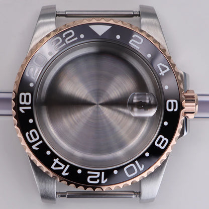 40mm Watch Case For NH35 NH34 NH36 NH70/Miyota8215/Eta2824 PT5000 Slide Buckle