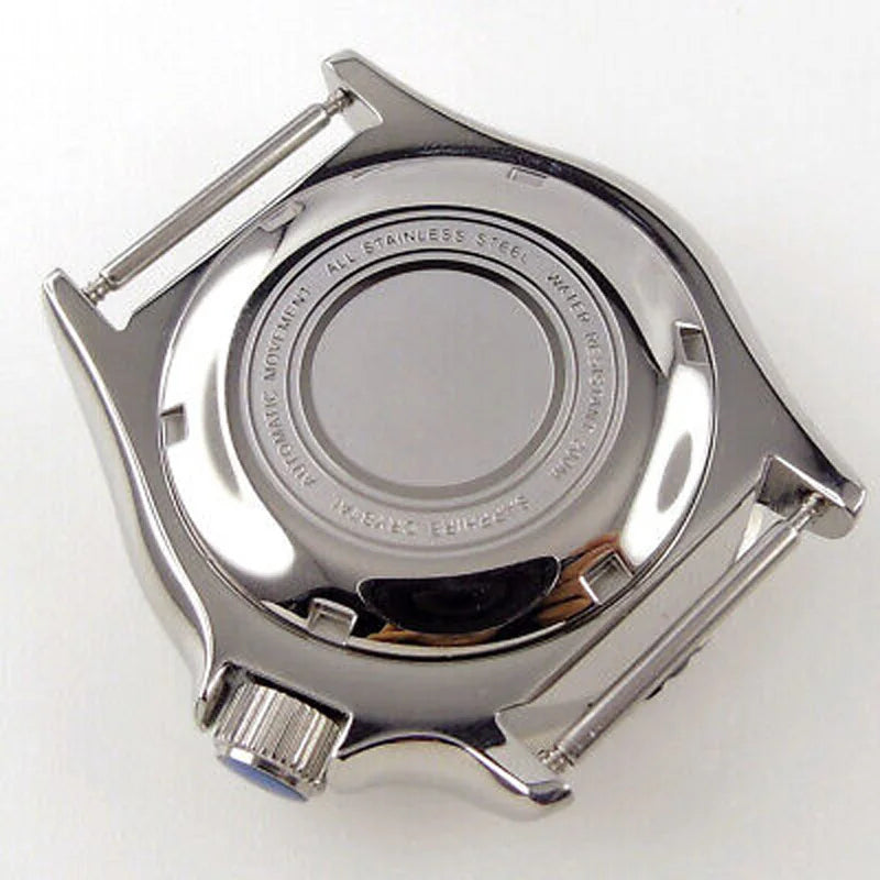 42mm Sapphire Glass Watch Case Fit SKX 007 NH35 NH36 2824 White Chapter ring