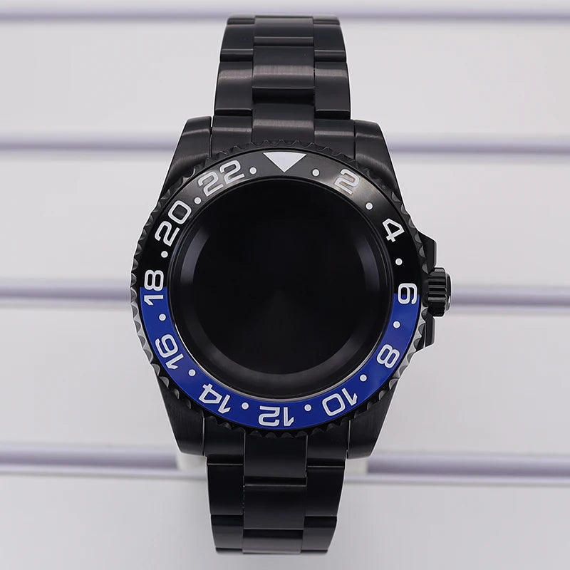 40mm Cases For SUB GMT NH34 NH35 NH36 NH38 4R36 Miyota8215 Eta 2824 Mod YACHT
