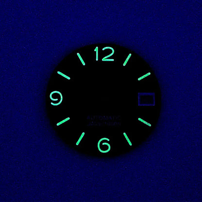Multicolor Font 28.5mm Watch Dial C3 Green Luminous for NH35 NH36 Movement