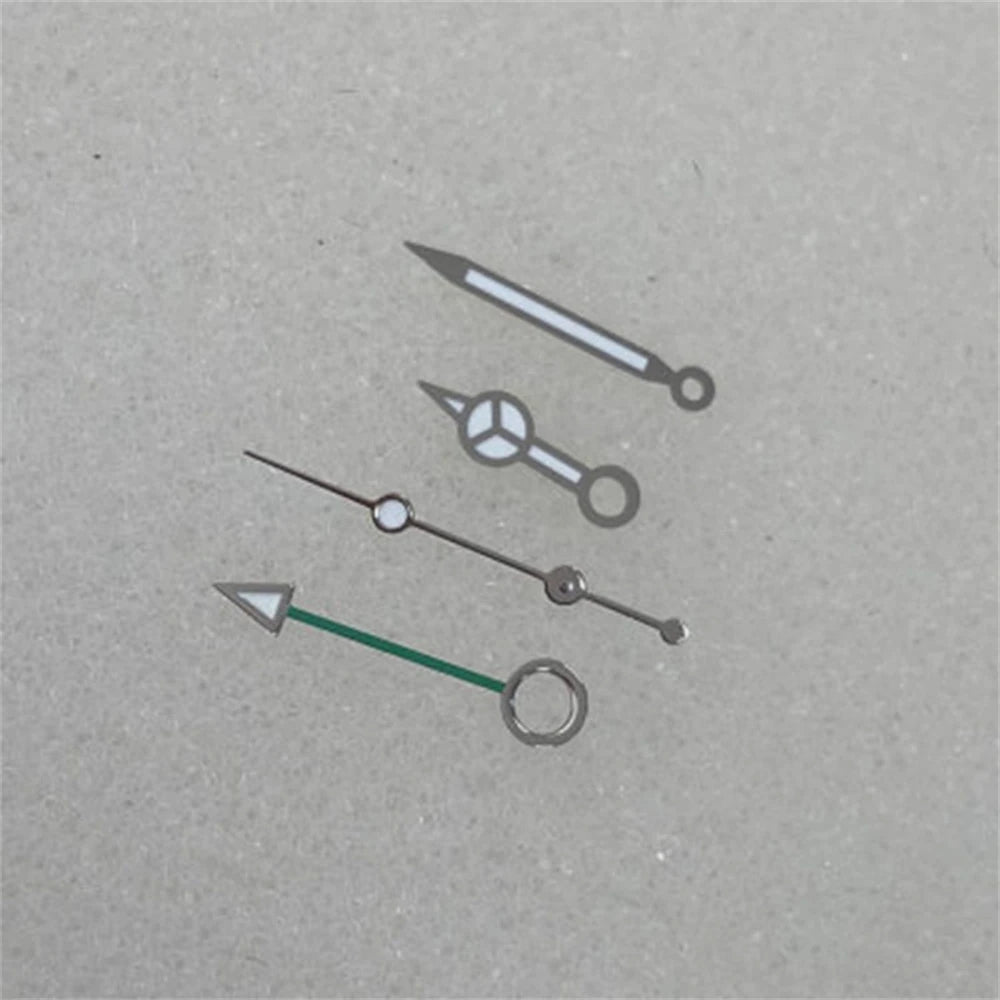 Replacement Watch Hands Green Luminous 4Pins Gmt-Hand for NH34 Movement