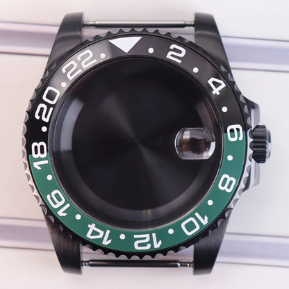 40mm Watch Case For NH34 NH35 NH36 NH38 NH70 4R36 Miyota 8215 Eta 2824 GMT SUB