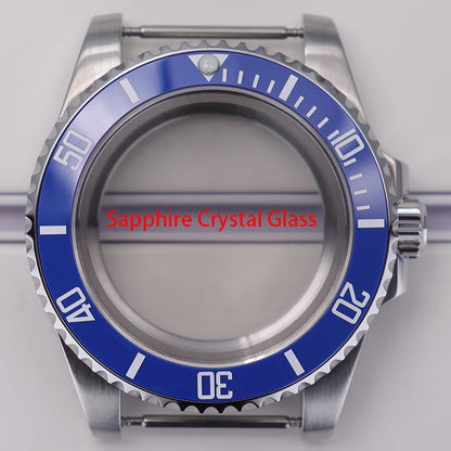 40mm Watch Cases for Nh35 Nh34 Nh36 Nh38 Miyota 8215 Eta 2824 Sapphire Glass