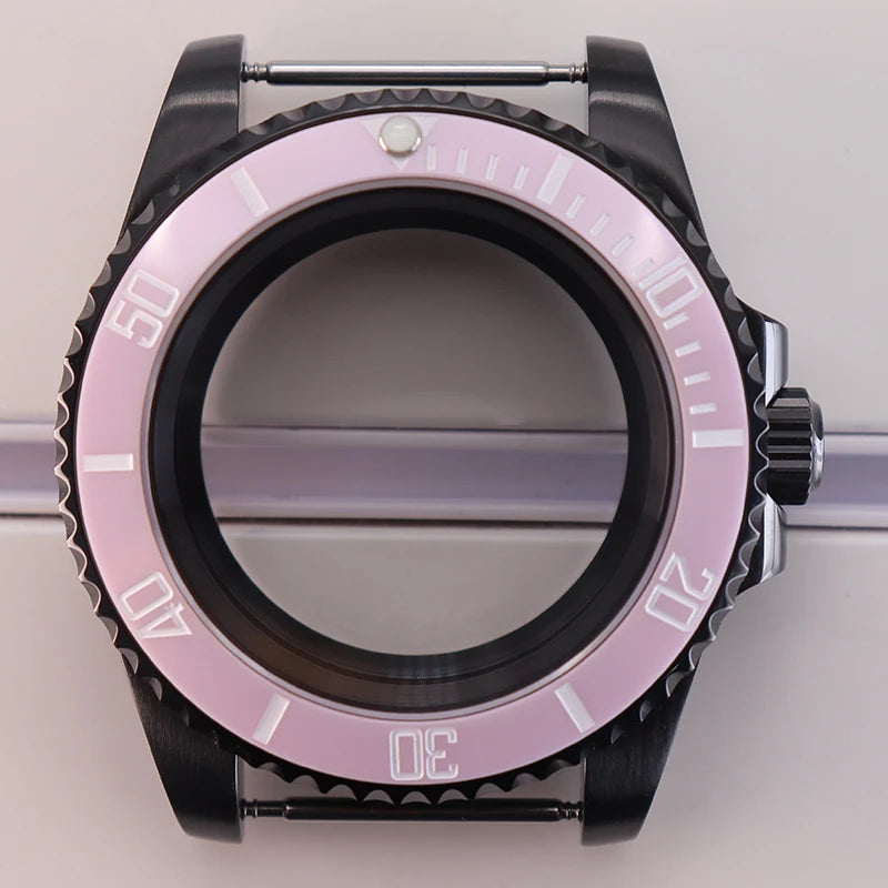 40mm Watch Case For NH34 NH35 NH36 NH38 NH70 4R36 Miyota 8215 Eta 2824 GMT SUB