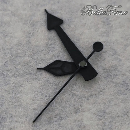Modified Black Grey Watch Hands with Luminous For NH34/NH35/NH36/4R/7S Movement