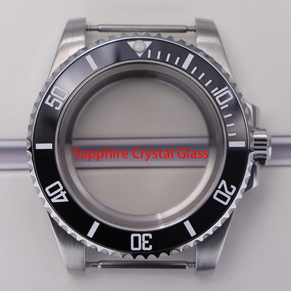 40mm Watch Cases for Nh35 Nh34 Nh36 Nh38 Miyota 8215 Eta 2824 Sapphire Glass