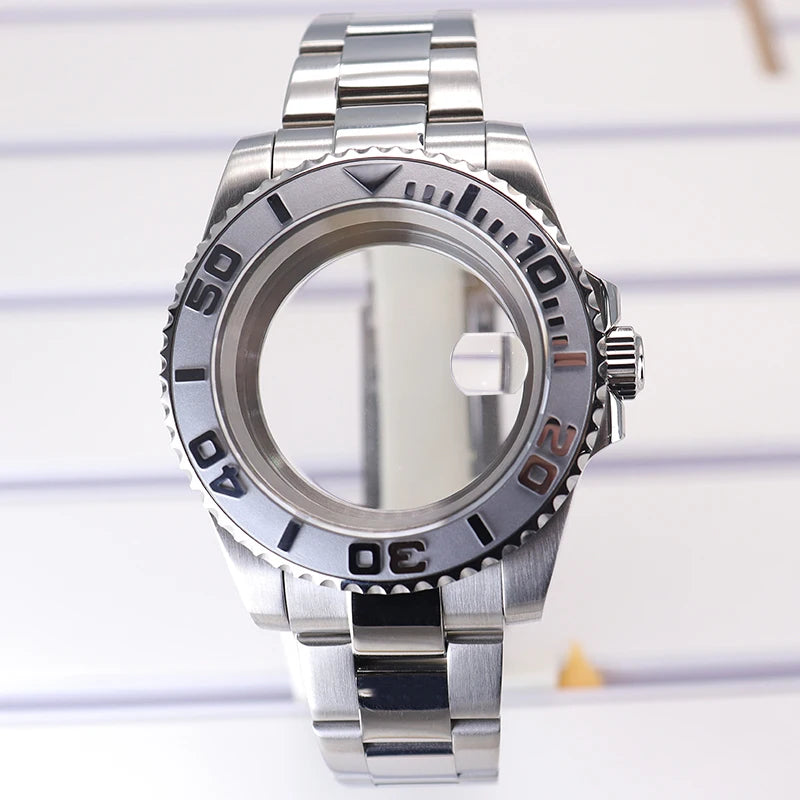 40mm Watch Cases Sapphire For Nh35 Nh36 Nh34/38 Nh70 Miyota 8215 Eta 2824 PT5000