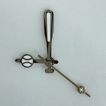 Modified Polished Pattern Green Luminous Watch Hands for NH35/NH36/4R/7S