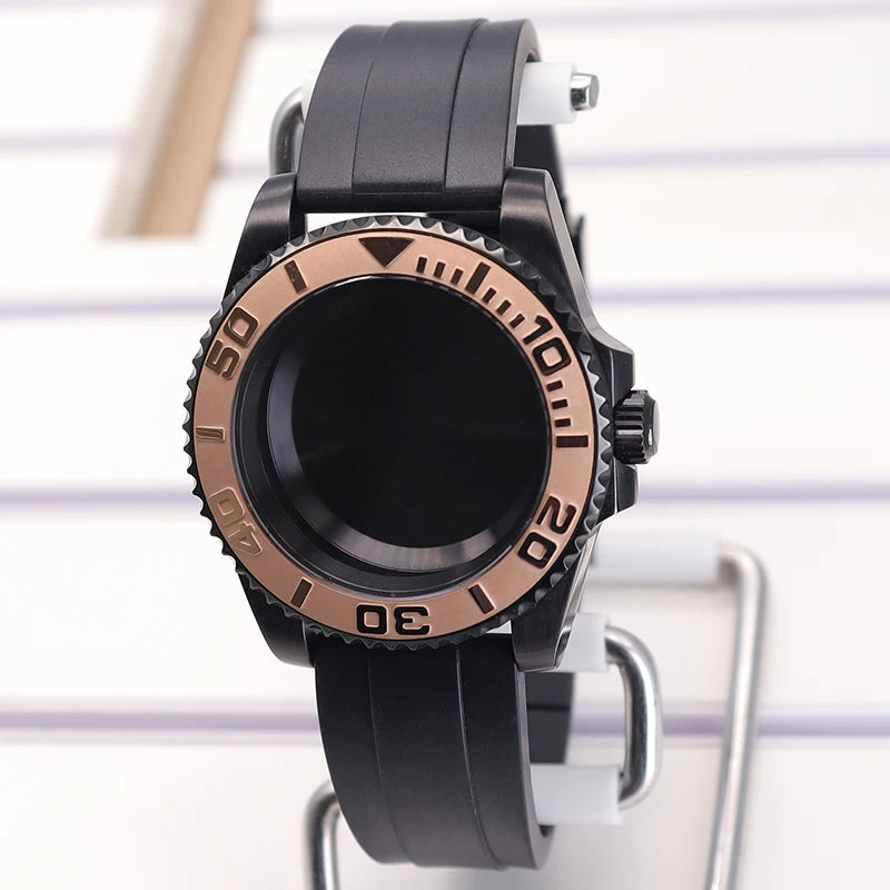 40mm Watch Case Sapphire For SUB NH35 NH36 NH34 GMT NH38 GMT Miyota 8215 Eta2824