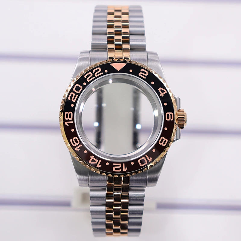 40mm Watch Case For GMT NH35 NH36 NH34 NH70 NH72 4R36 Eta 2824 Miyota 8215