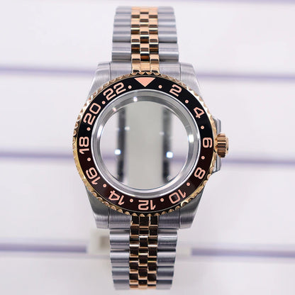 40mm Watch Case For GMT NH35 NH36 NH34 NH70 NH72 4R36 Eta 2824 Miyota 8215