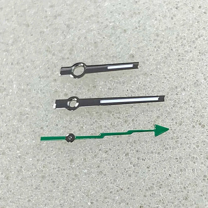 Green Luminous Watch Hands 3Pins for Mingzhu DG 2813 3804 Miyoda 8215 821A