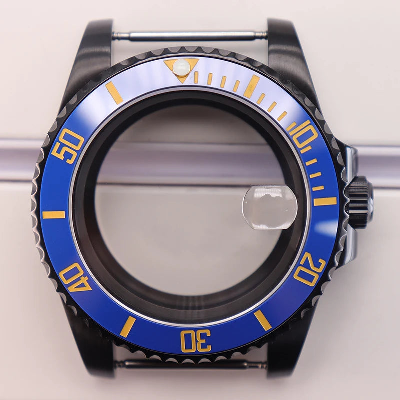 40mm Watch Case For NH34 NH35 NH36 NH38 NH70 4R36 Miyota 8215 Eta 2824 GMT SUB