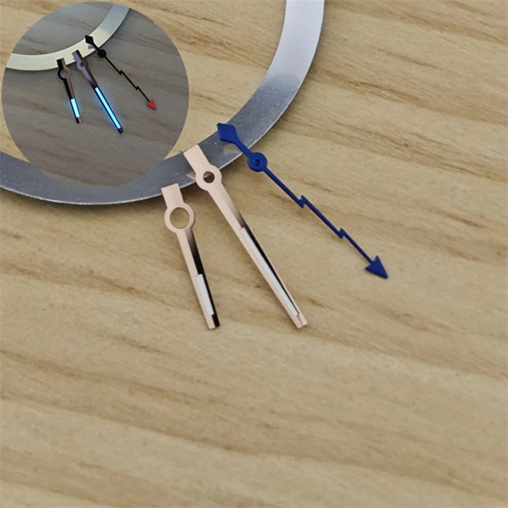 BGW9 Luminous Watch Hands for NH34/NH35/NH36/4R35/4R36 Movement
