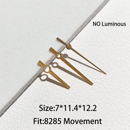 Watch Hands Pointers with Blue-Green C3 Luminous Suitable For Miyota 8285 Hands