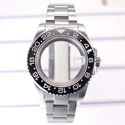 40mm Watch Cases Sapphire For Nh35 Nh36 Nh34/38 Nh70 Miyota 8215 Eta 2824 PT5000