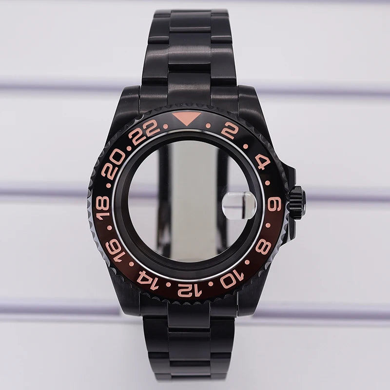 40mm Cases For SUB GMT NH34 NH35 NH36 NH38 4R36 Miyota8215 Eta 2824 Mod YACHT