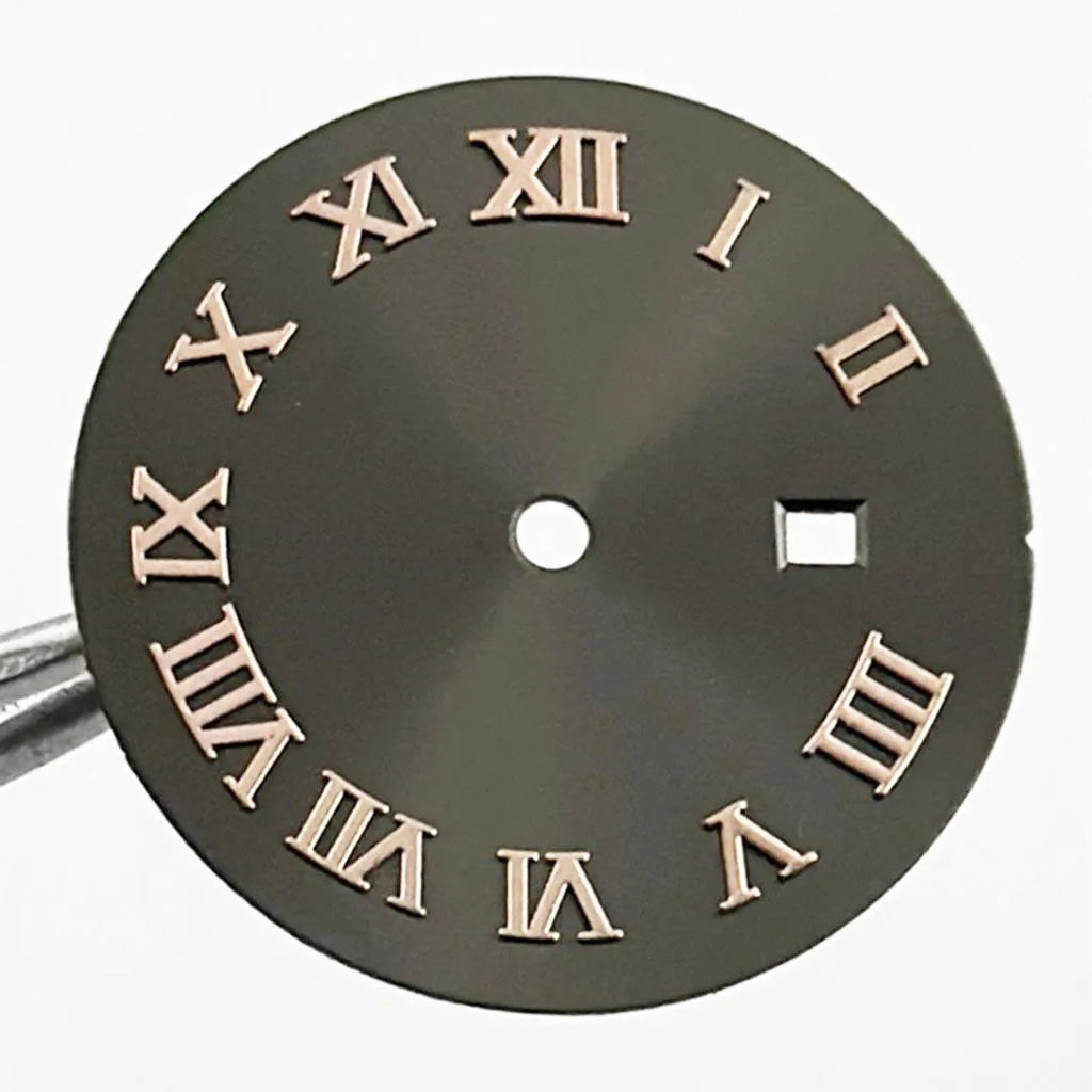 31MM Ladies Round Polished Fluted Bezel Sapphire Crystal Watch Case for NH05/06