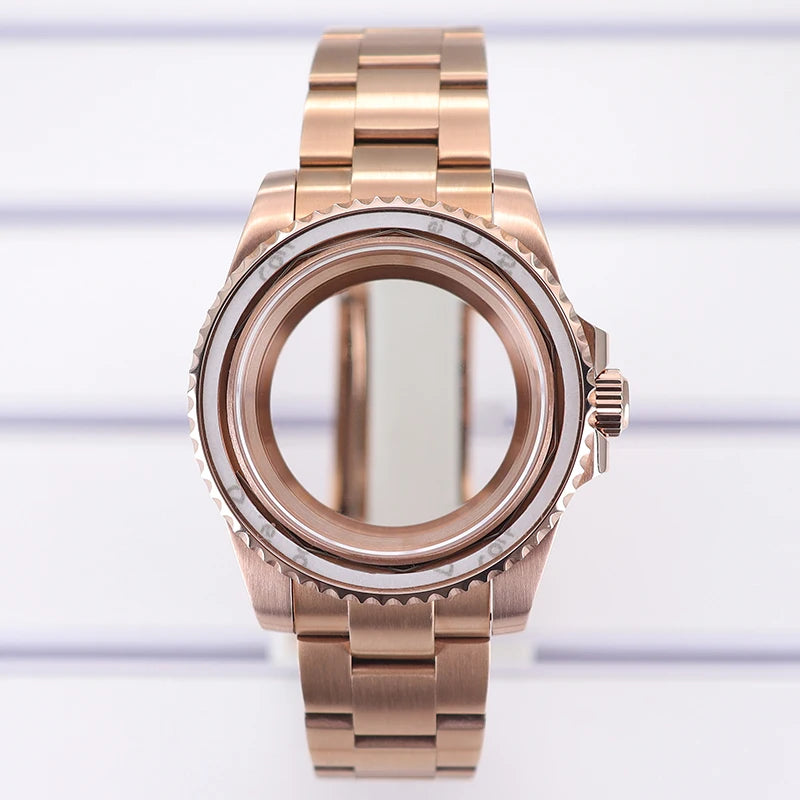 40mm Watch Case For NH35 NH36 NH70/8215/Eta2824 PT5000 NH34 Sapphire Glass
