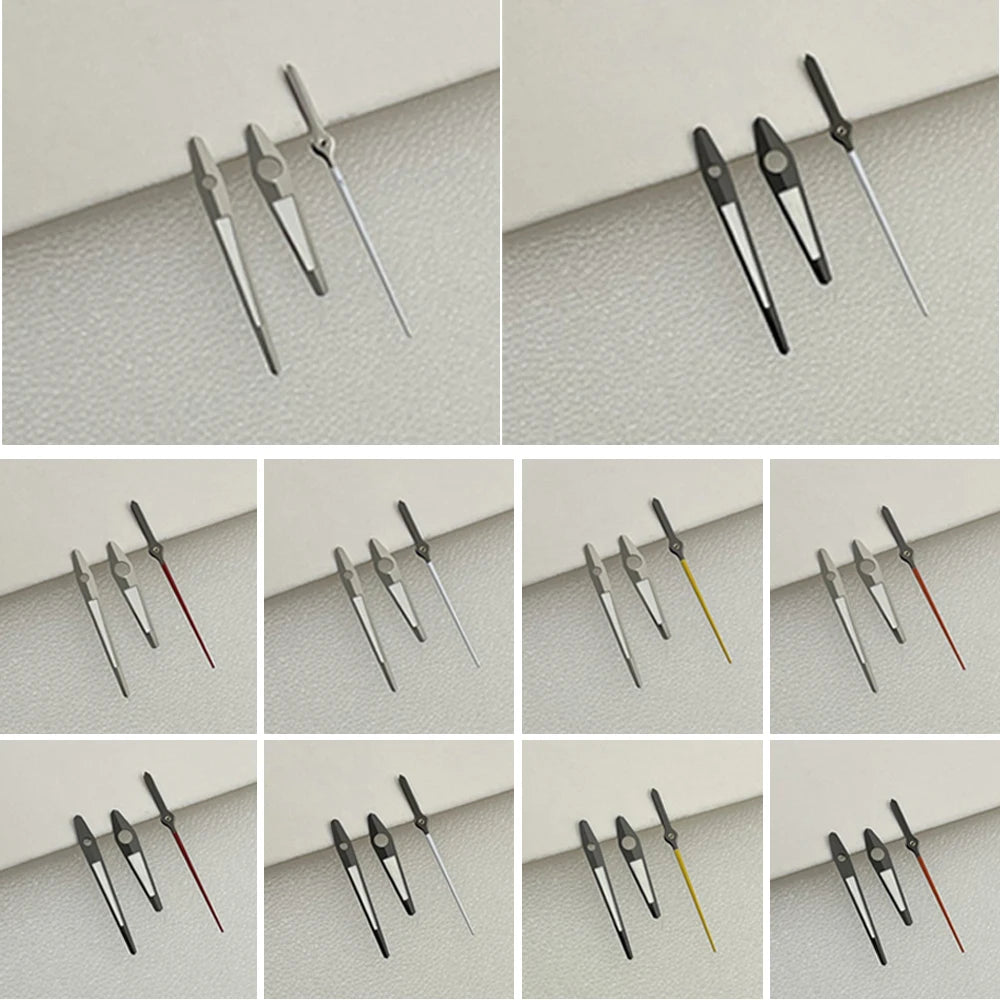 Various Styles Modified Green Luminous Watch Hands for NH34/NH35/NH36 Movement