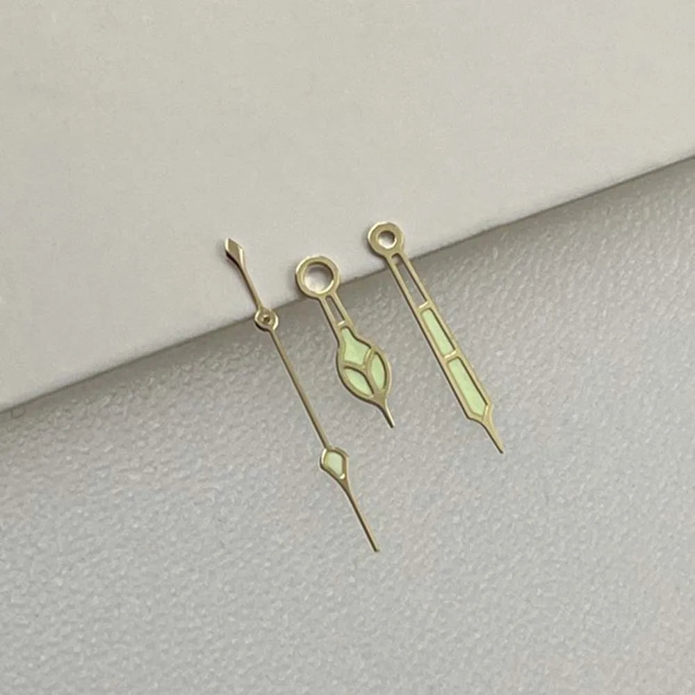 Modified Green Luminous Watch Hands Pointers for NH34 NH35 NH36 Movement
