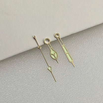 Modified Green Luminous Watch Hands Pointers for NH34 NH35 NH36 Movement