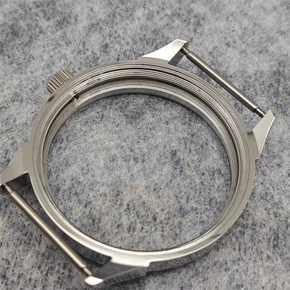 41MM Watch Case with Sapphire Crystal Clear Back for NH35/NH36 Movement