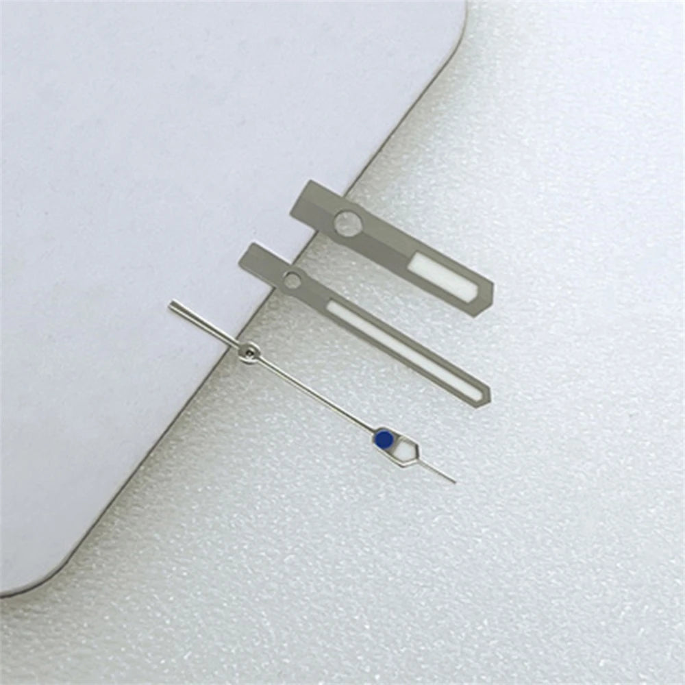 Green Luminous Watch Hands Set for NH34 NH35 NH36 Modified 3Pins Pointers