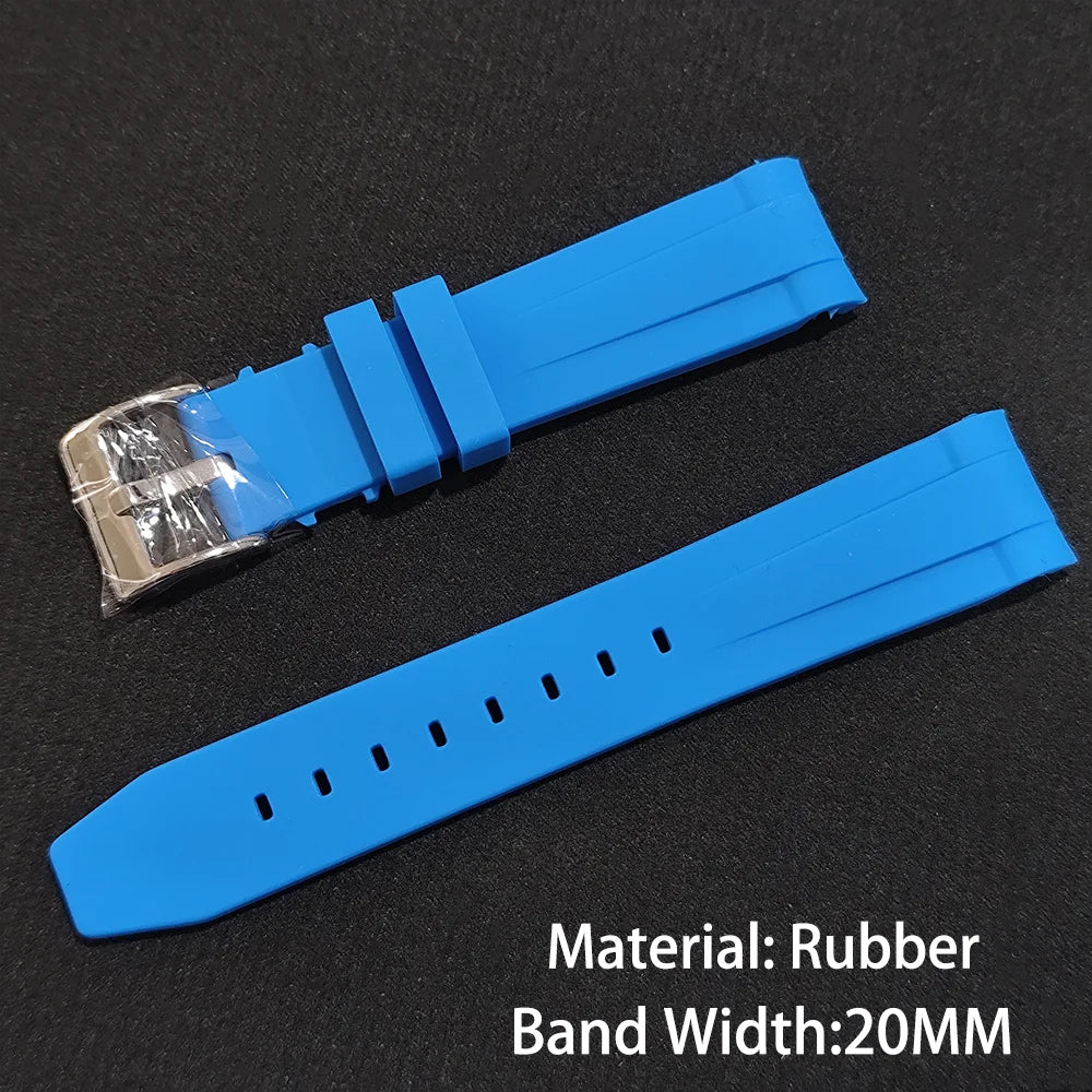 40mm Acrylic Transparent Case Suitable For VK63 Watchs Case 20mm Strap Modified