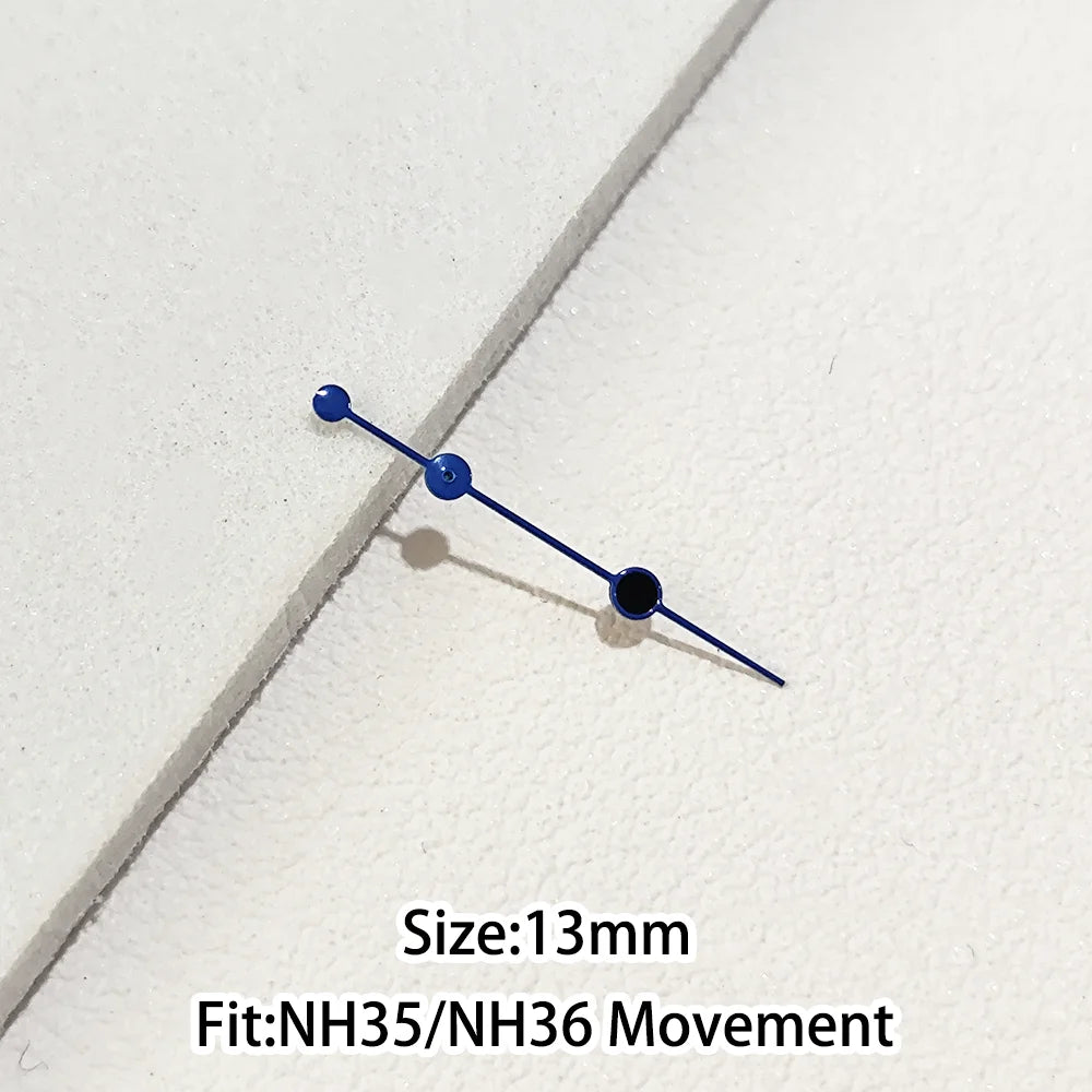 Green/Blue Green Luminous Watch Hands Fit NH35 NH36 Personalized Second Hand