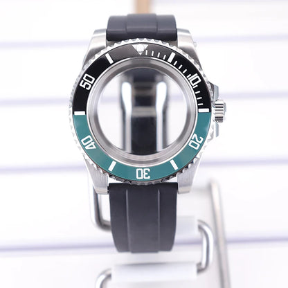 40mm Watch Case For 4R NH35 NH36 NH34/38 NH70 8215 Eta2824 PT5000 Sapphire Glass