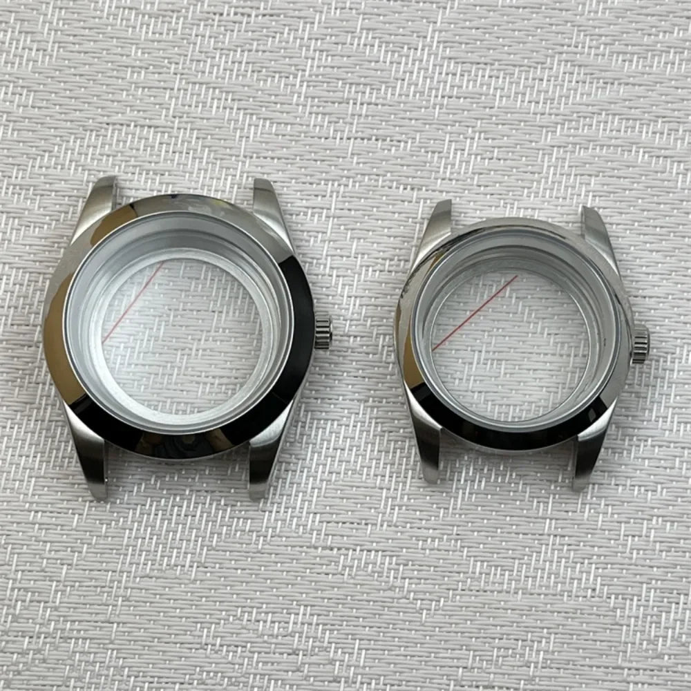 36mm/41mm Steel Watch Case Set + Watchband Precision Sapphire Glass for NH35