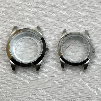 36mm/41mm Steel Watch Case Set + Watchband Precision Sapphire Glass for NH35