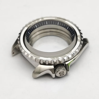 42MM Watch Case SKX Case with Sapphire for Seiko 007  Fits NH35 NH36 Movement