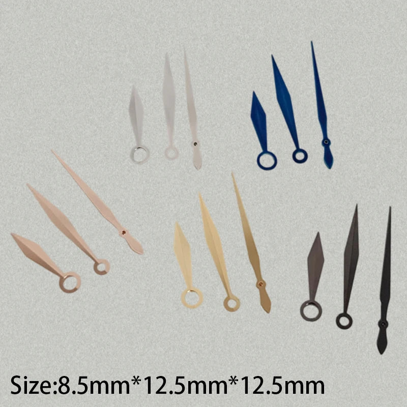 Modified Sword Watch Hands 8.5mm*12.5mm*12.5mm for NH35/NH36/4R/7S Movement