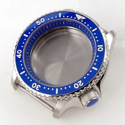 42mm Sapphire Glass Watch Case fit SKX 007 NH35 NH36 2824 200M Water Resistance