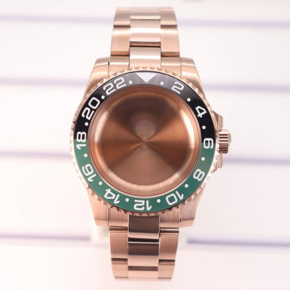40mm Watch Case For NH35 NH36 NH70/8215/Eta2824 PT5000 NH34 Sapphire Glass