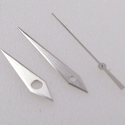 Silver Edge Watch Hand by GS, compatible with NH35 NH36 7s36 7s35 6r15 4r35 4r36, precision pointer for SKX models.