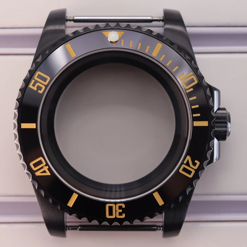 40mm Watch Case For NH34 NH35 NH36 NH38 NH70 4R36 Miyota 8215 Eta 2824 GMT SUB