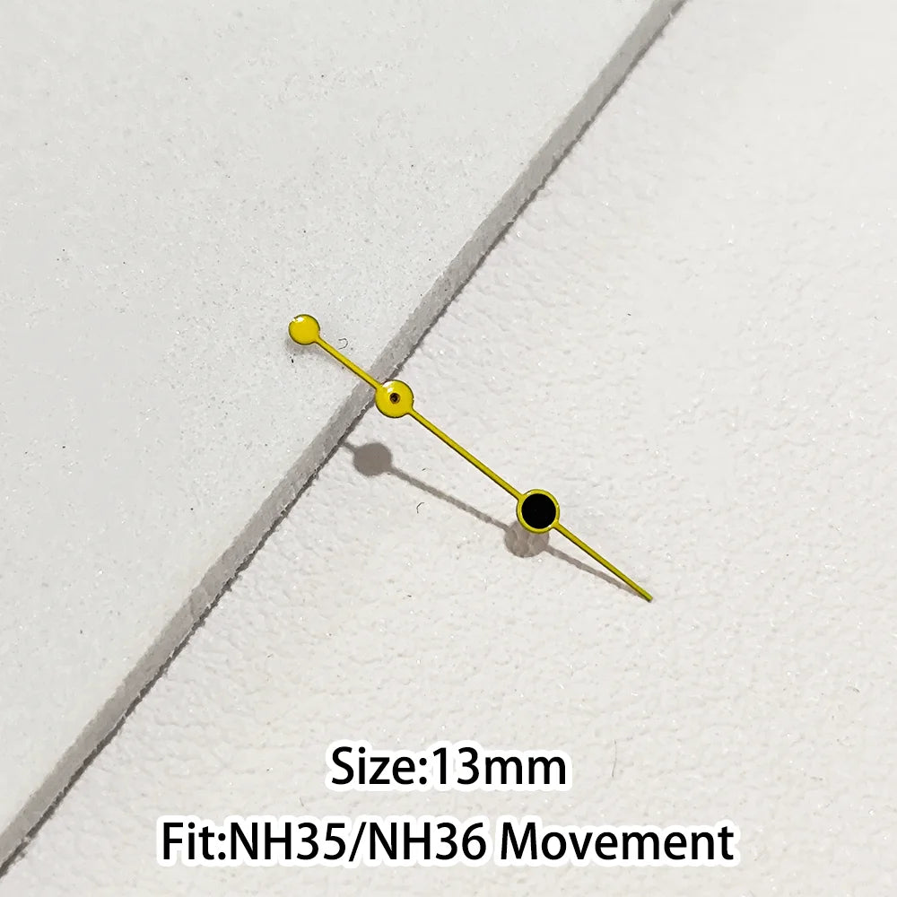 Green/Blue Green Luminous Watch Hands Fit NH35 NH36 Personalized Second Hand