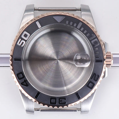 40mm Watch Case For NH35 NH34 NH36 NH70/Miyota8215/Eta2824 PT5000 Slide Buckle